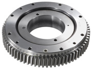 Photo of Swing bearing with helical gears